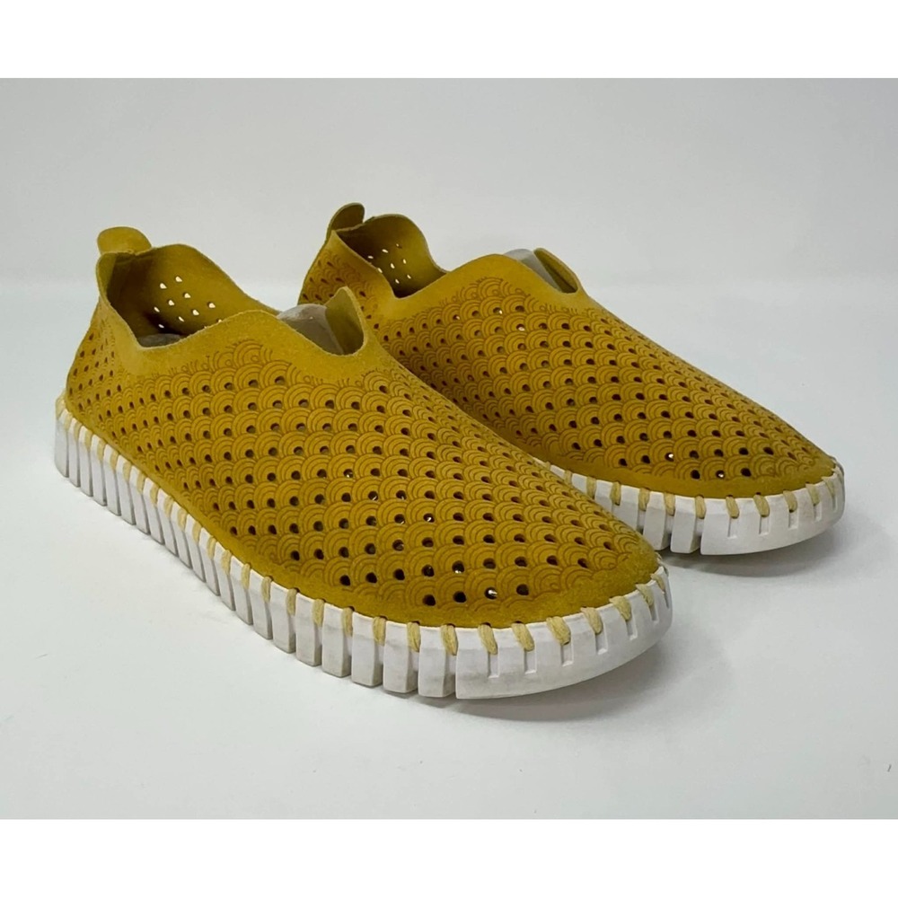Ilse Jacobsen Tulip Slip On Shoes Women's Size‎ 38/US 7.5-8 Perforated Sneakers